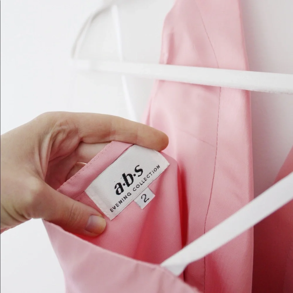 ABS By Allen Schwartz Evening Collection Vintage Mini Cocktail Dress - Picture 6 of 6